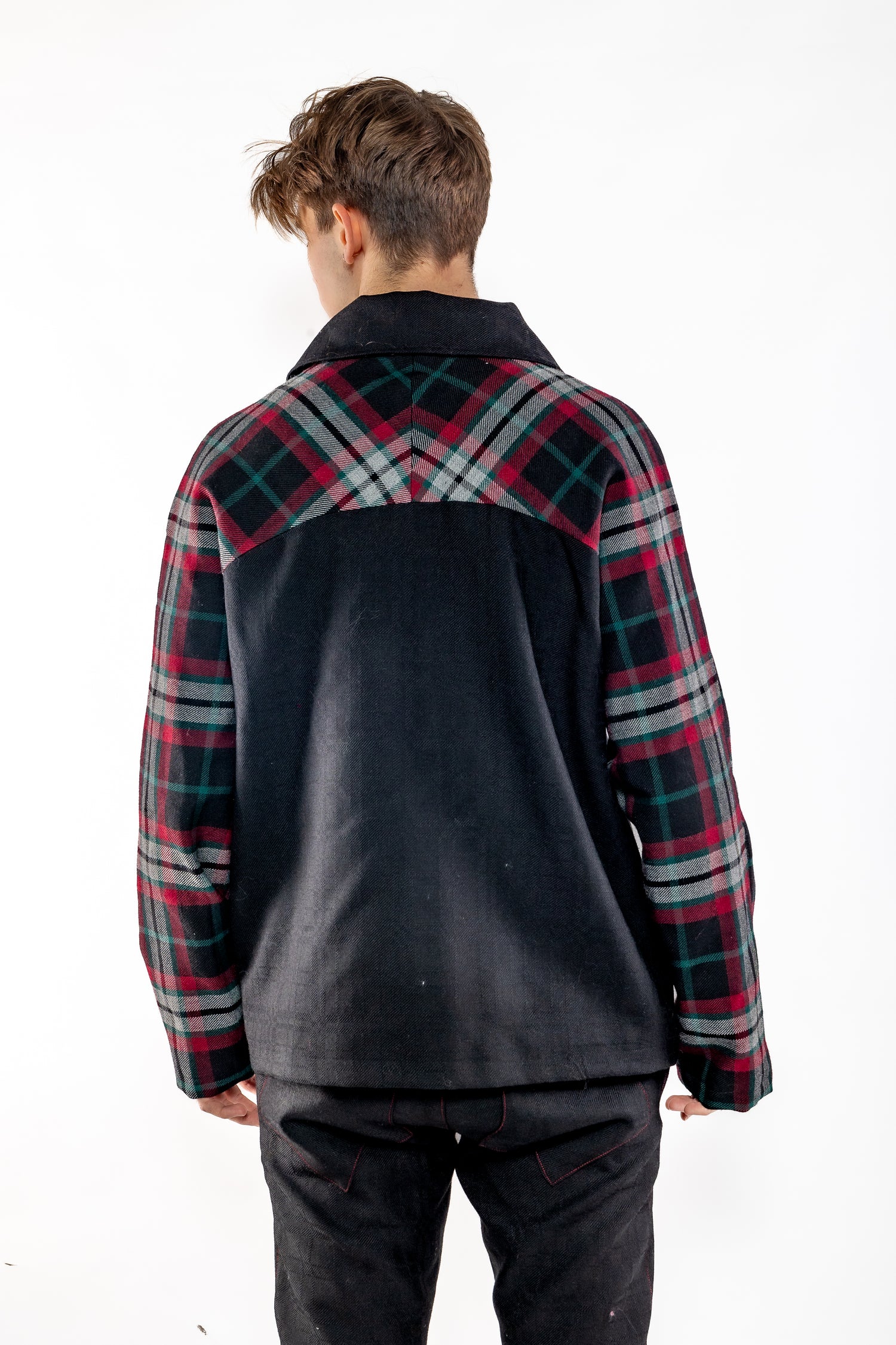 Tartan Wool Jacket - GD02 - Clô Lopez