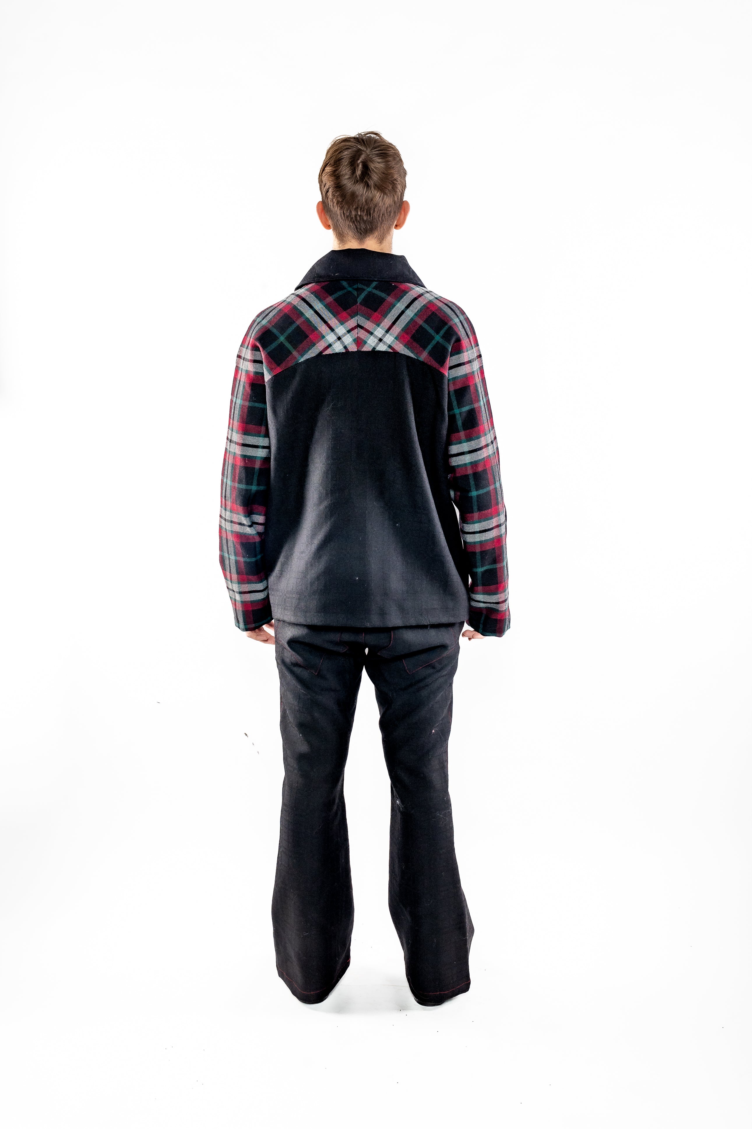 Tartan Wool Jacket - GD02 - Clô Lopez