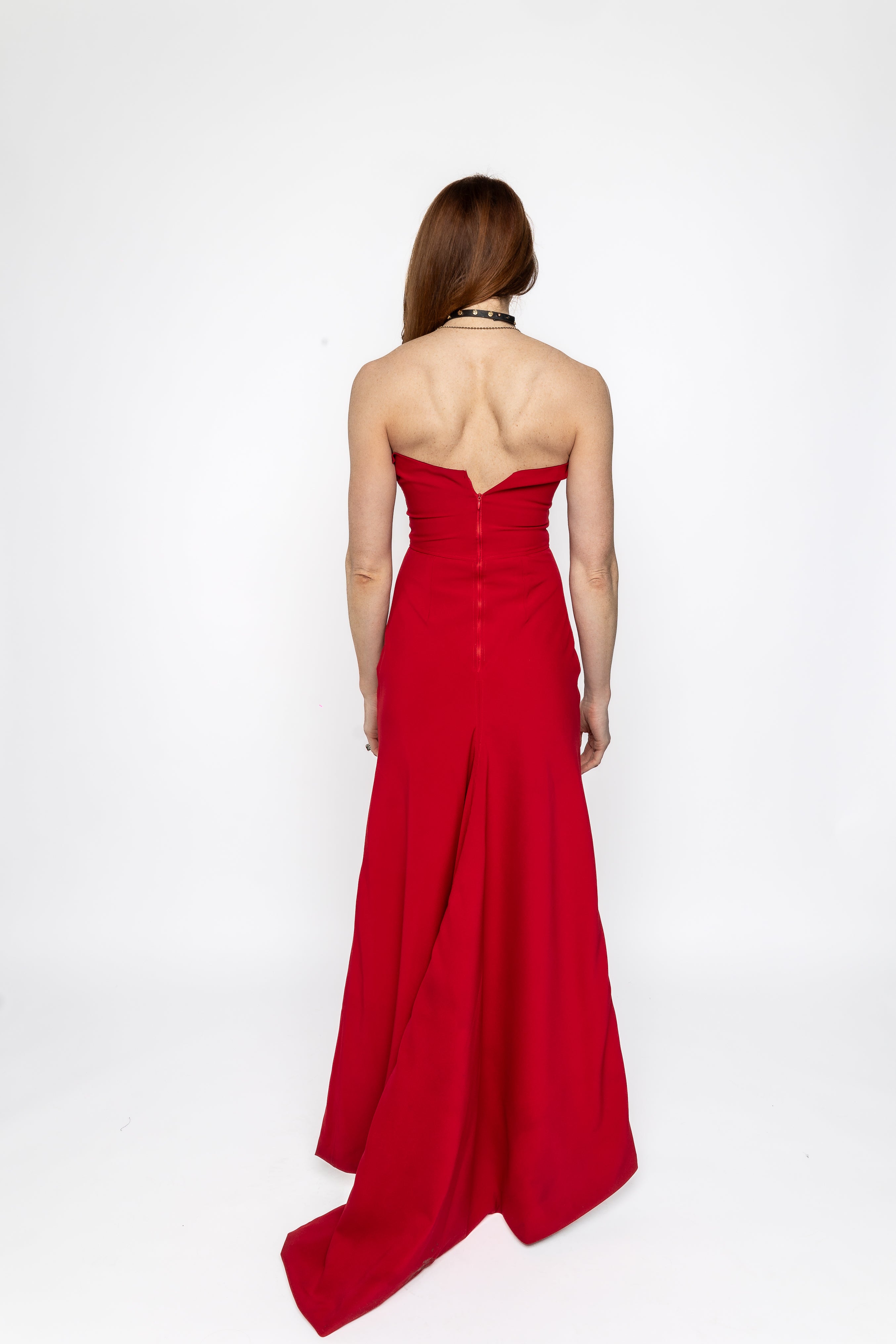 Sarah Ball Room Dress With Safety Pins