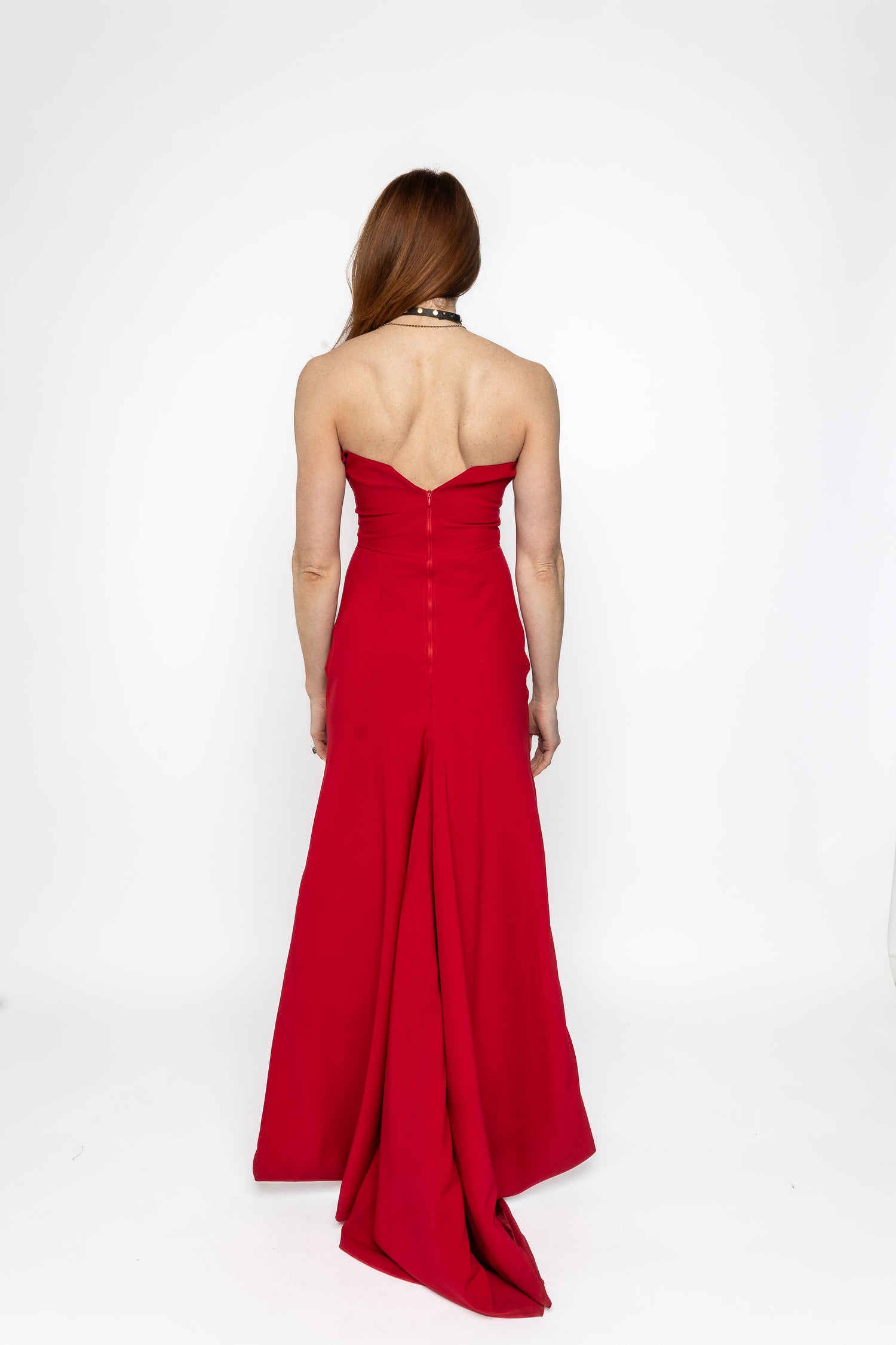 Sarah Ball Room Dress With Safety Pins
