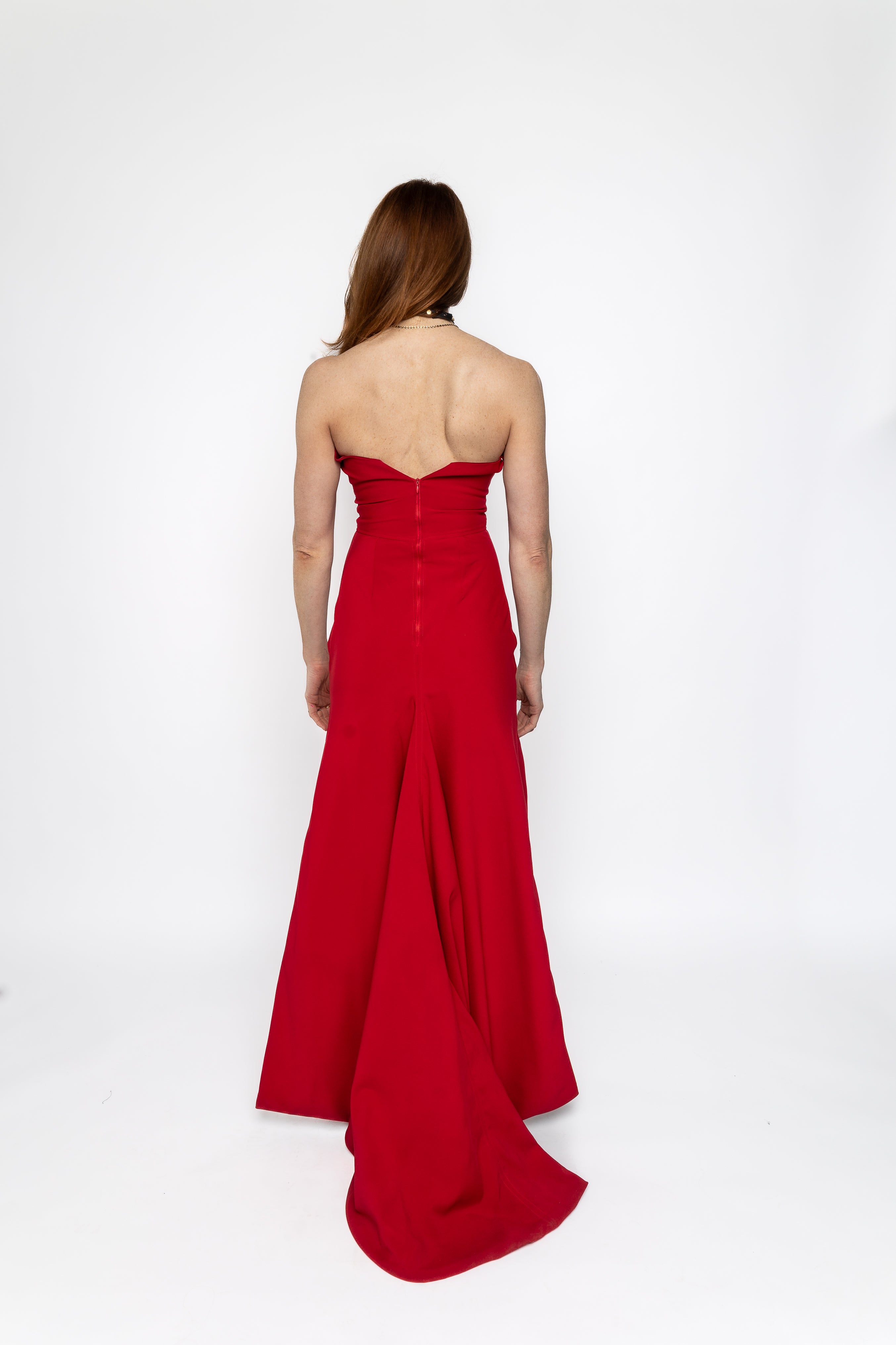 Sarah Ball Room Dress With Safety Pins