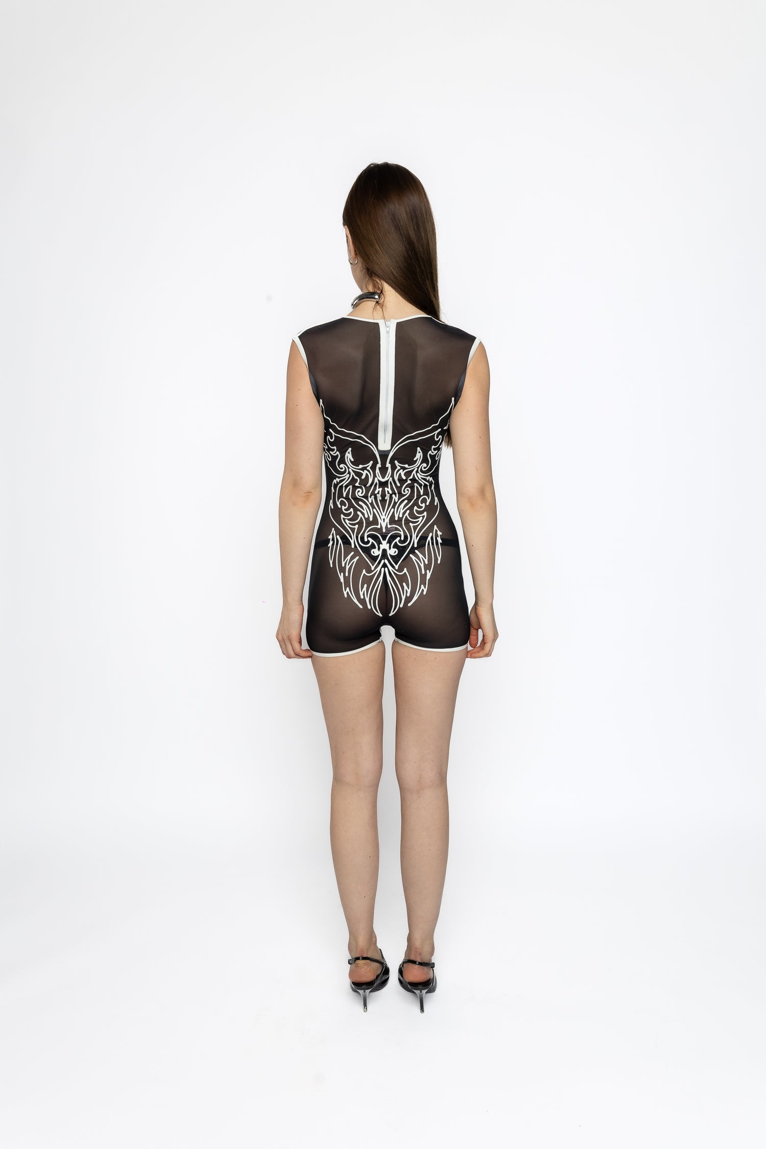 ChiChi 3D latex playsuit