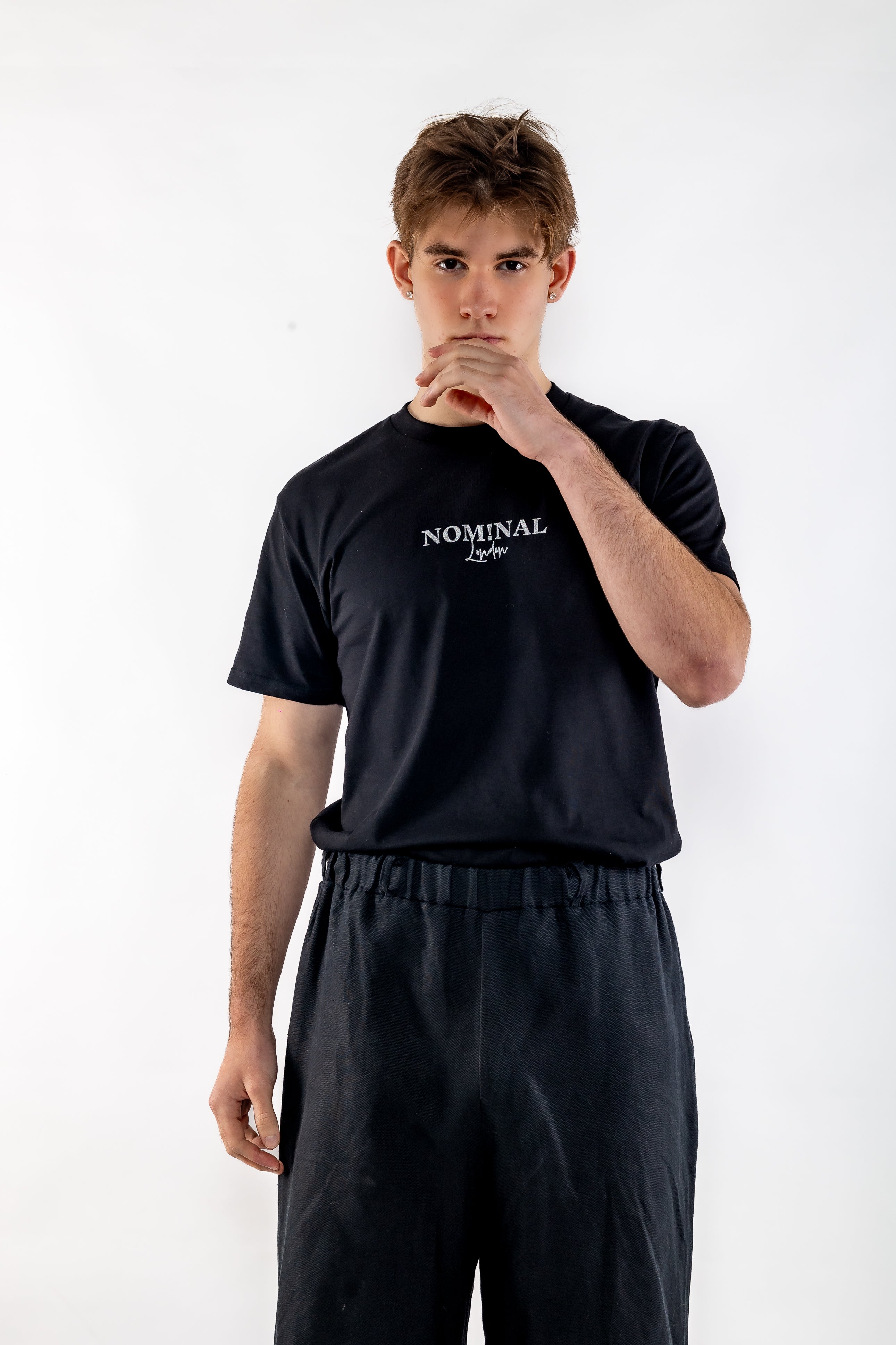 Nominal wide leg woven pants