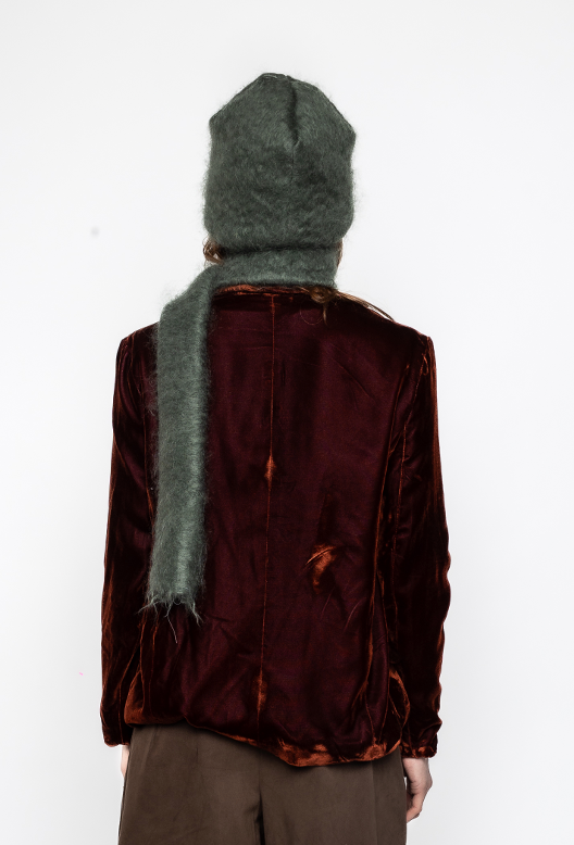 Storm - Mohair Wool Beanie