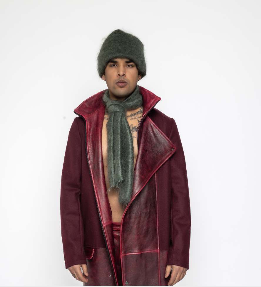 Storm - Mohair Wool Beanie