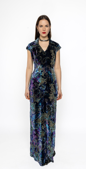 Grace - Long Parsley Dress