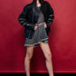 Mick Black Leather Biker Jacket