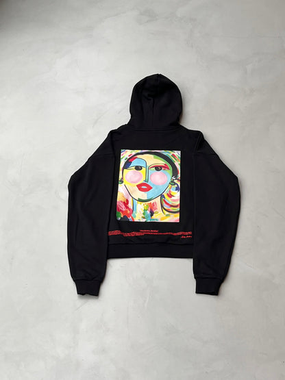 Nominal London Madame Jardin Art Collaboration Hoodie - Feminine Style