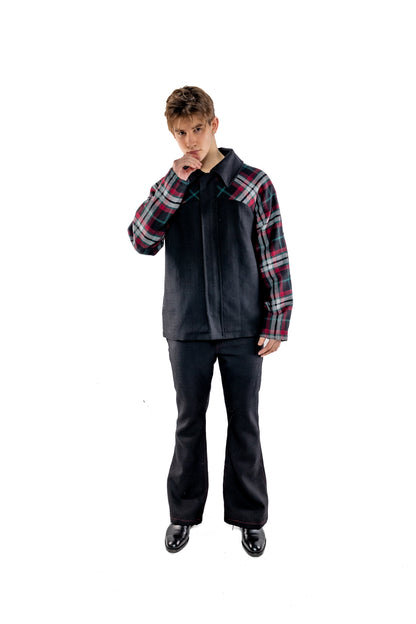 Tartan Jaquard Jacket - GD02 - Clô Lopez