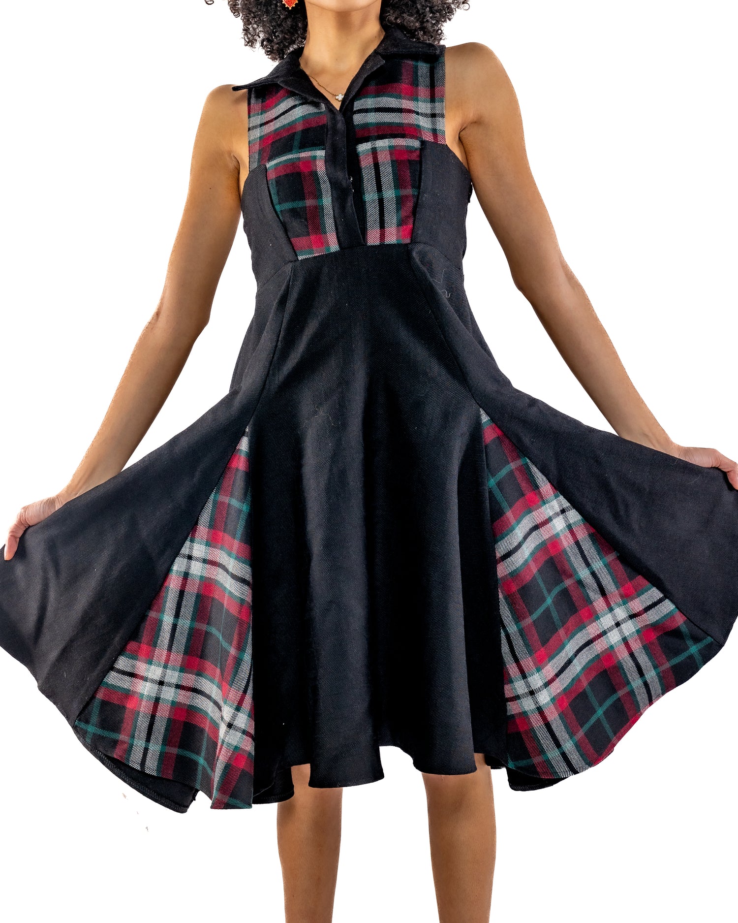 Tartan Schoolgirl Dress - GD02 - Clô Lopez