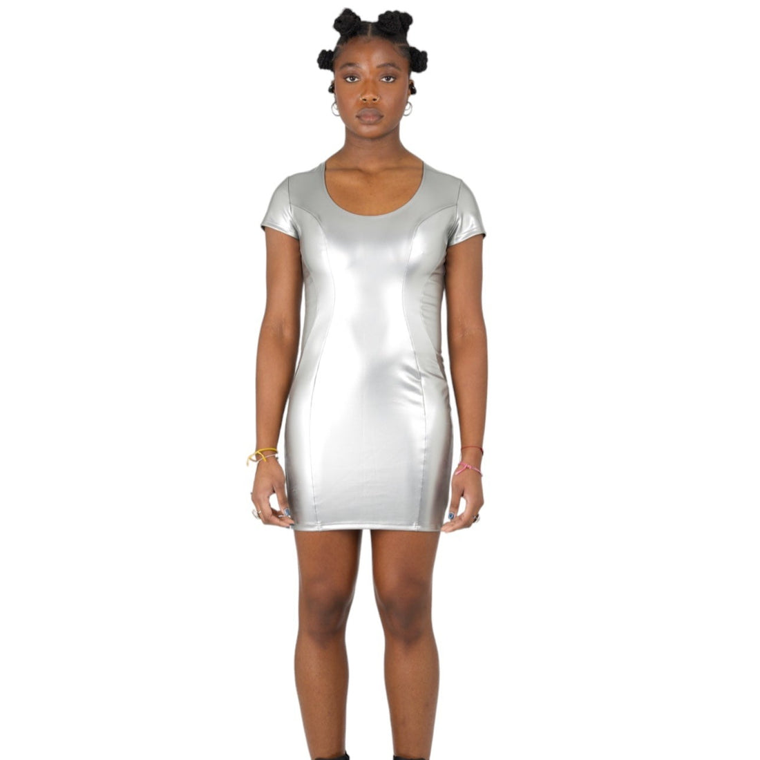 Silver Party Dress