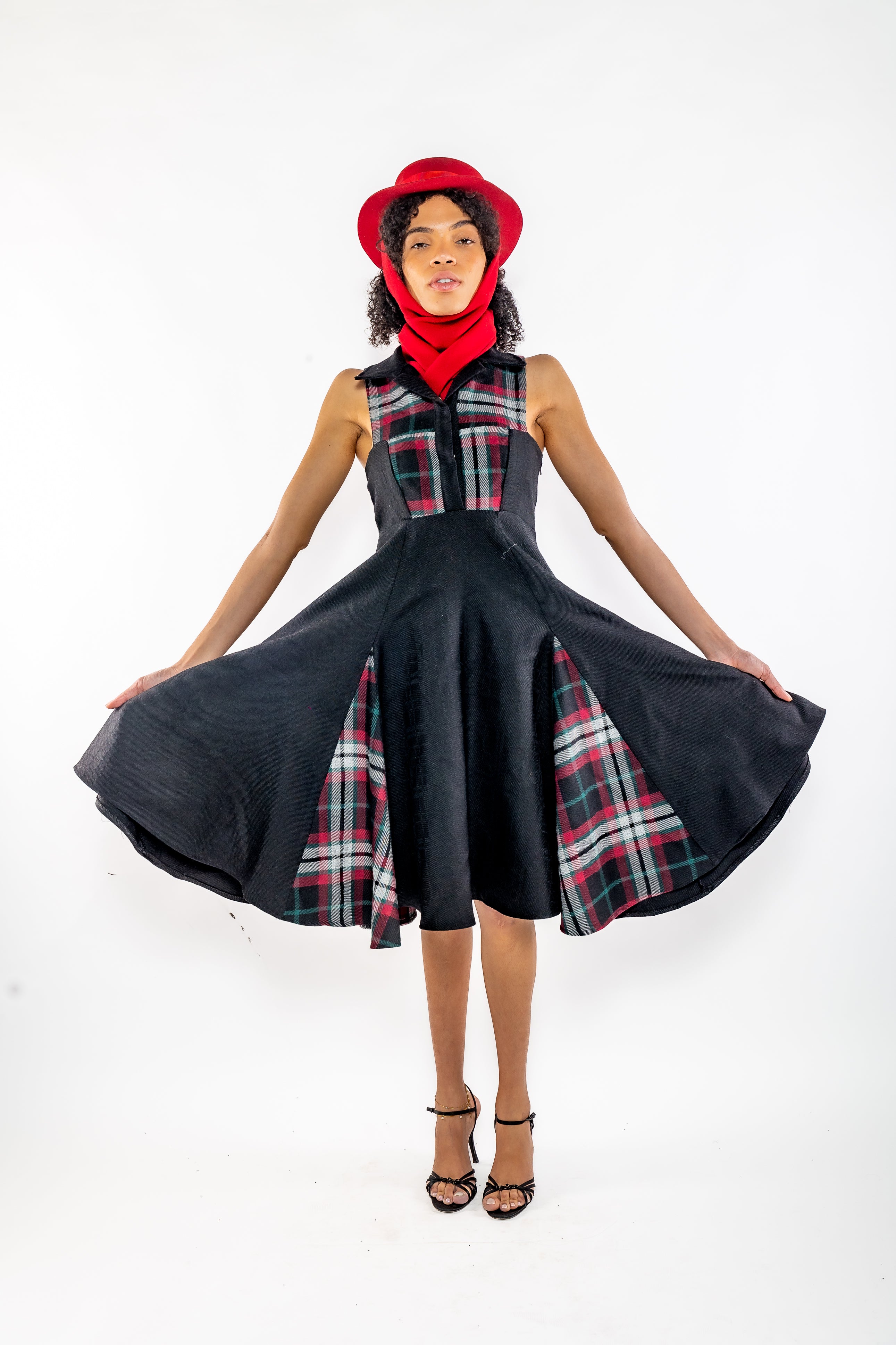 Tartan Schoolgirl Dress - GD02 - Clô Lopez