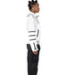 Malcolm White Leather Studded Biker Jacket