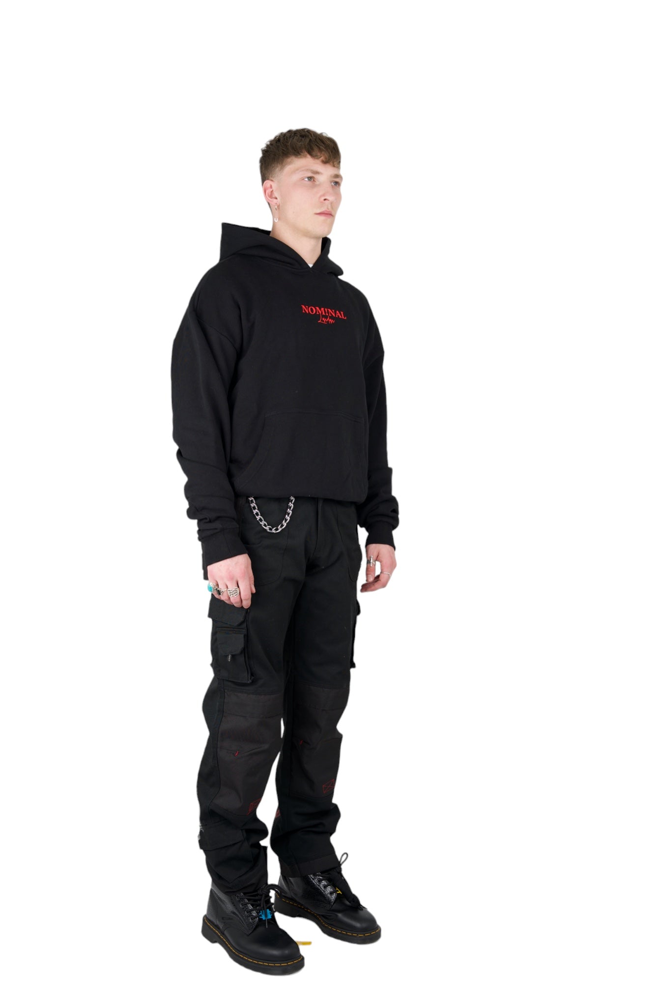 Nominal London Handprint Cargo Pants