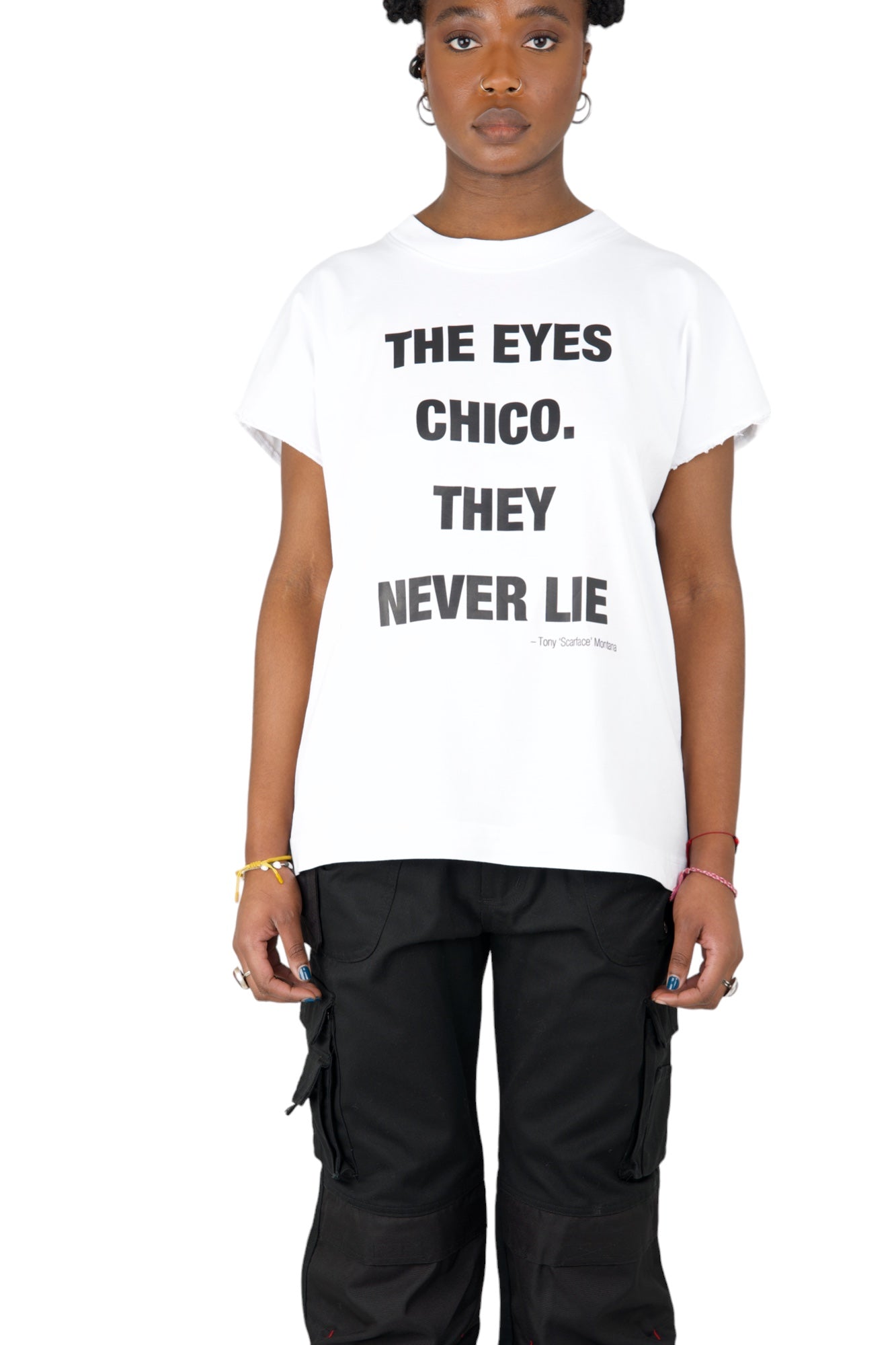 Scarface Chico T-Shirt - Drop Shoulder - Female Styling