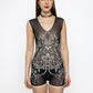 ChiChi 3D latex playsuit