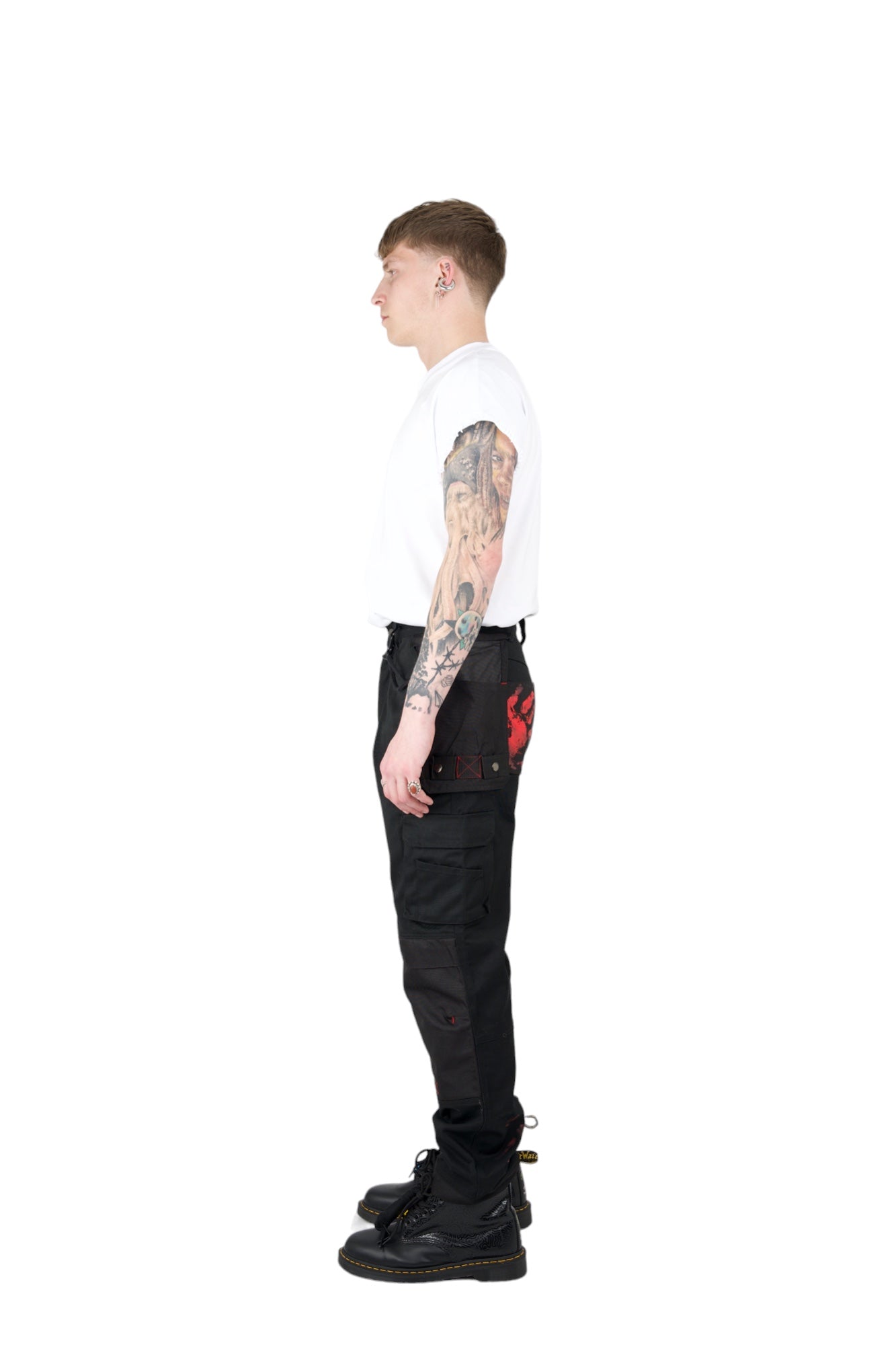 Nominal London Handprint Cargo Pants