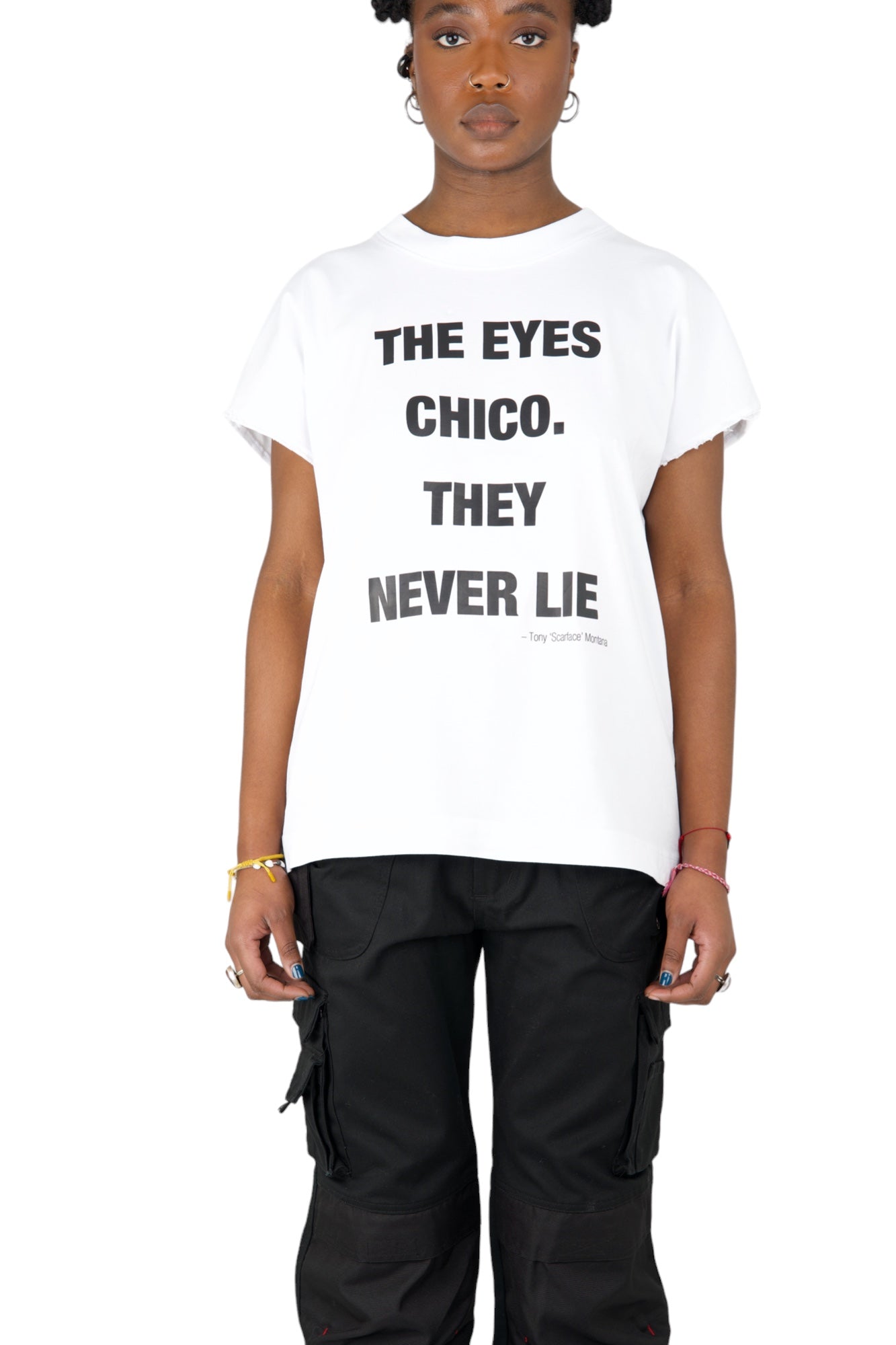 Scarface Chico T-Shirt - Drop Shoulder - Female Styling