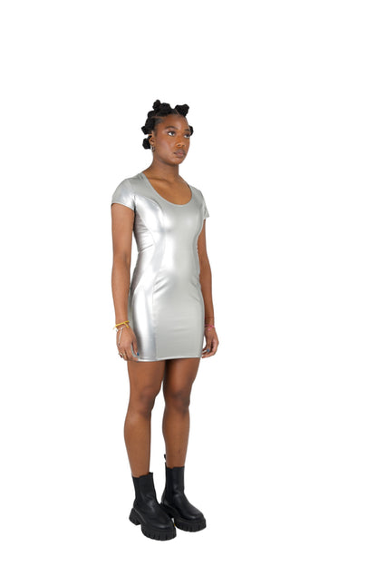 Silver Party Dress