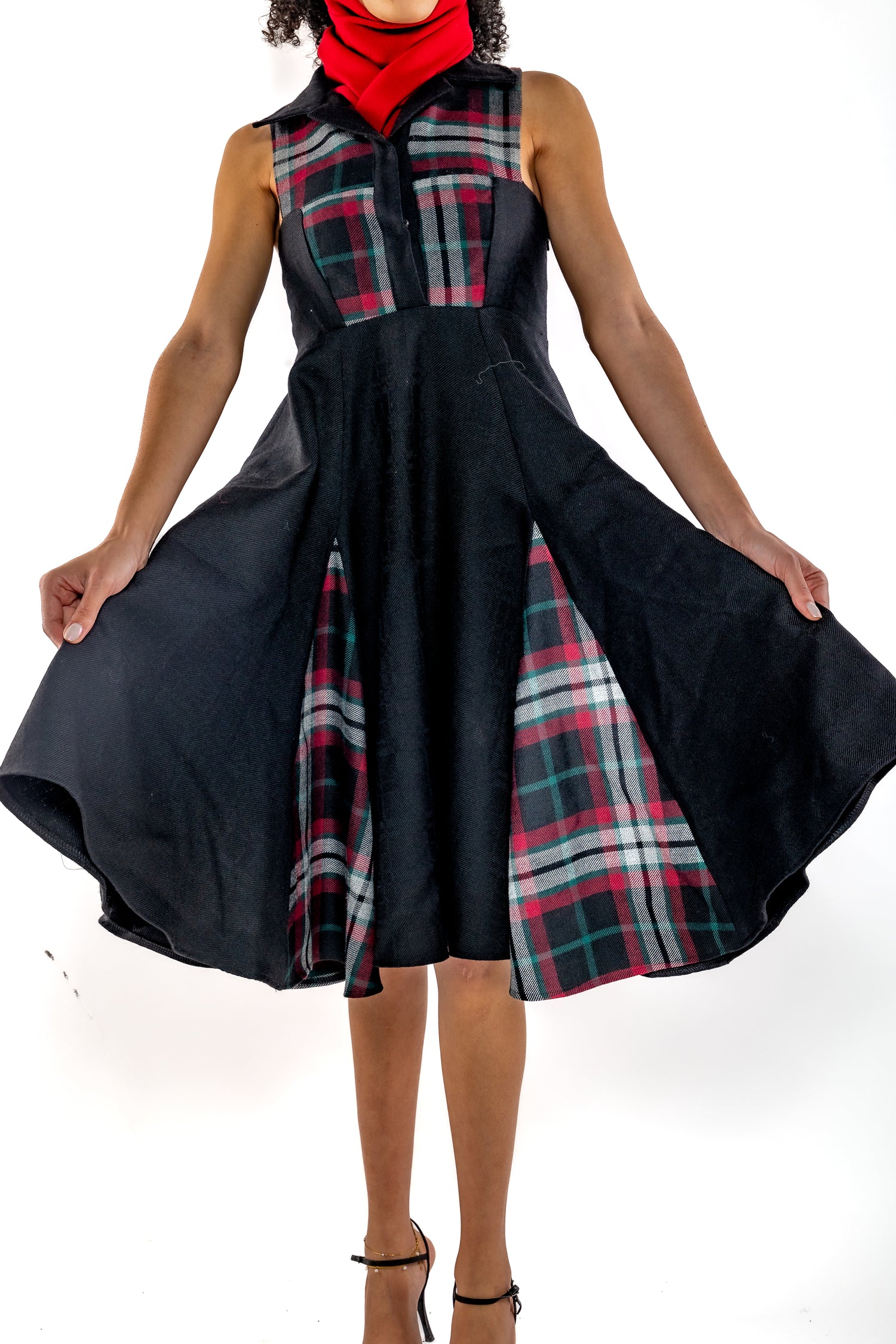 Tartan Schoolgirl Dress - GD02 - Clô Lopez