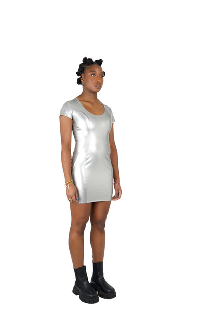 Silver Party Dress