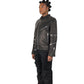 Nominal London Black Leather Studded Biker Jacket