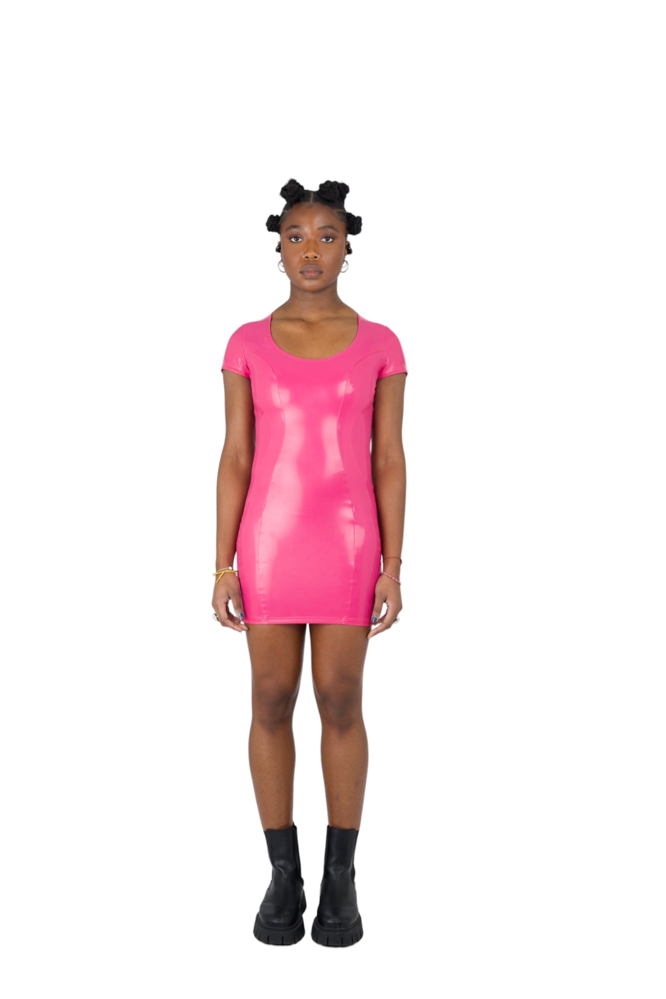 Barb Pink Party Dress