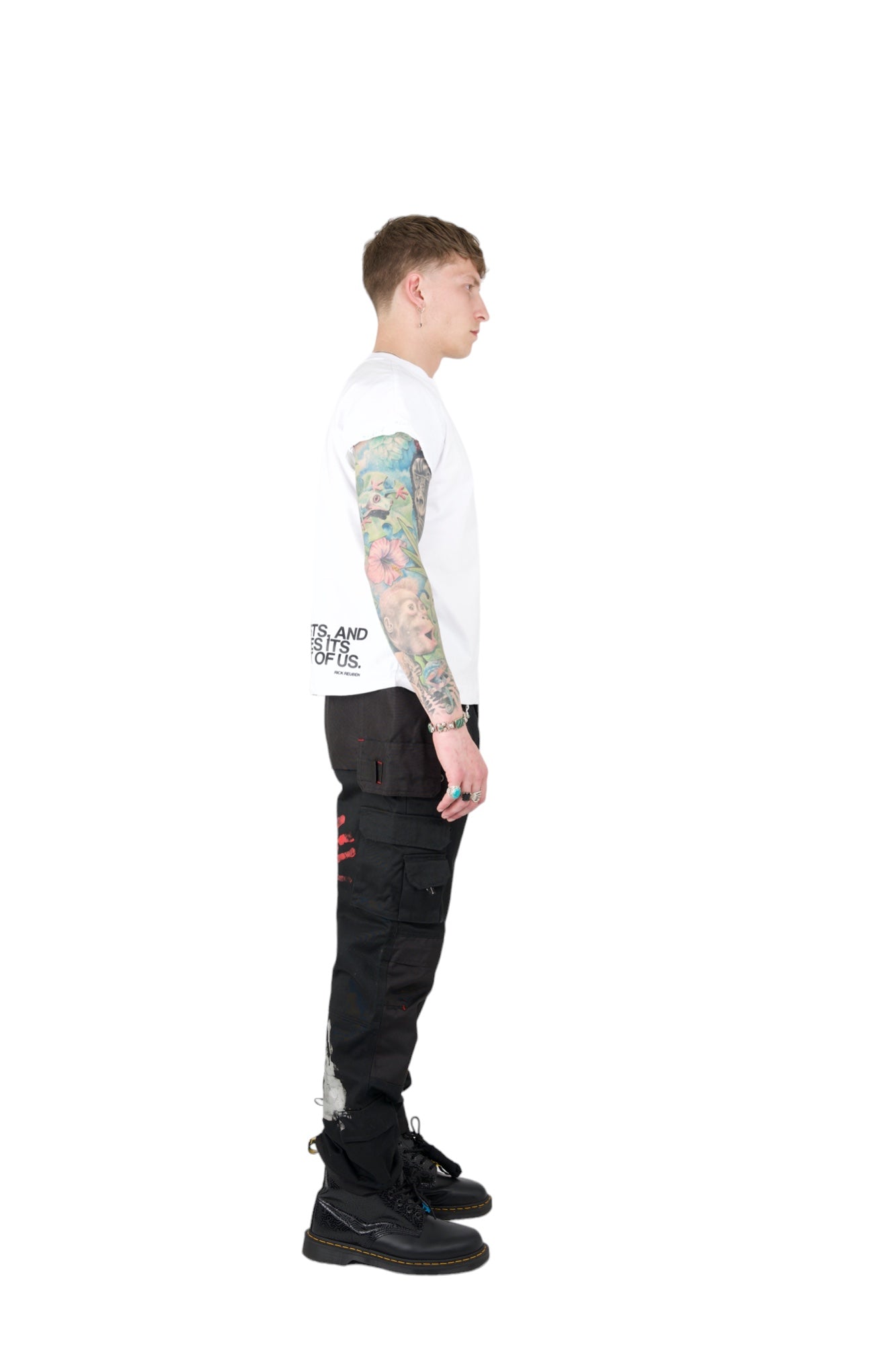 Nominal London Handprint Cargo Pants