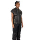 Sid Leather Studded Biker Vest