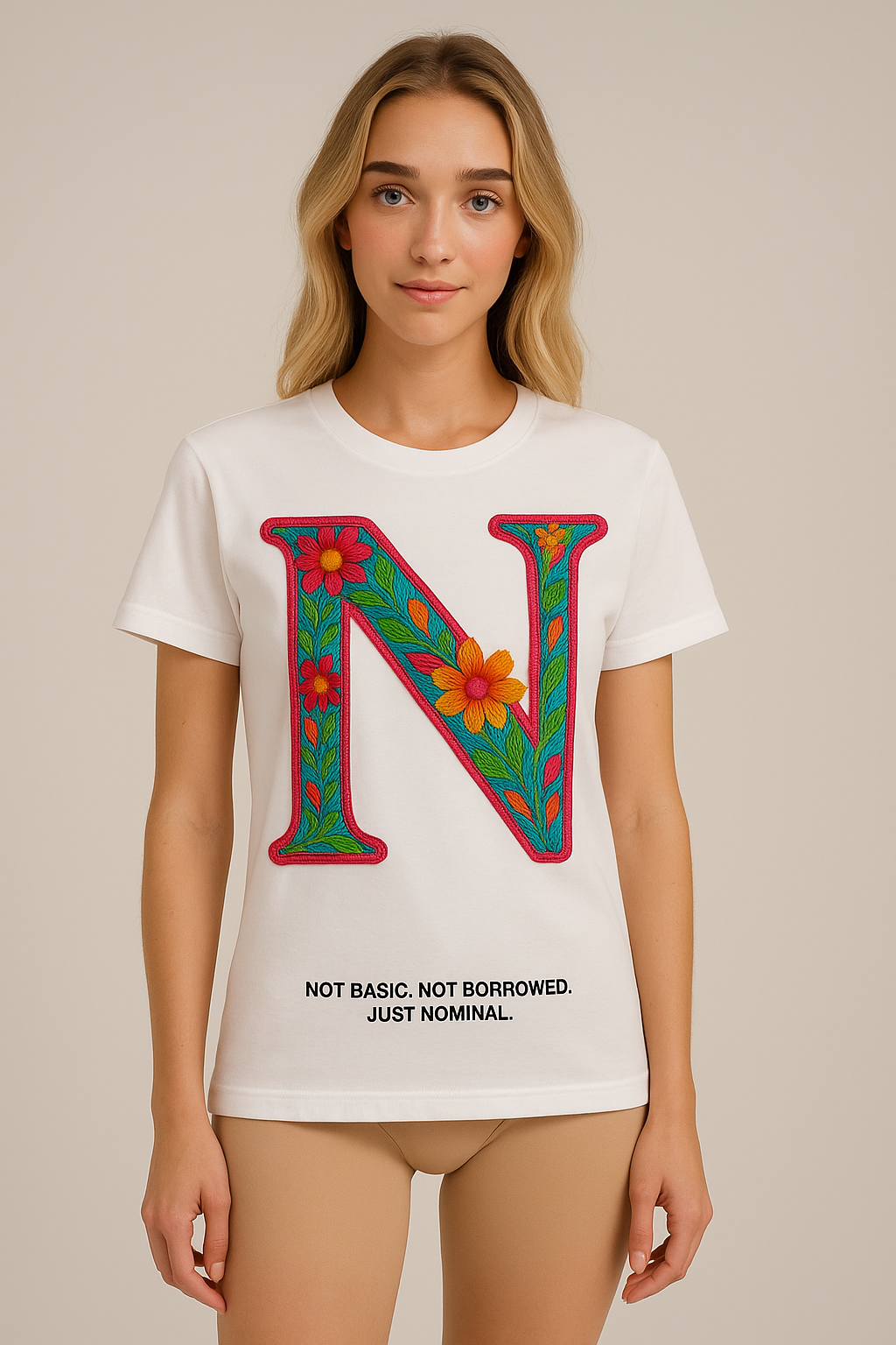 Embroidery N Tshirt