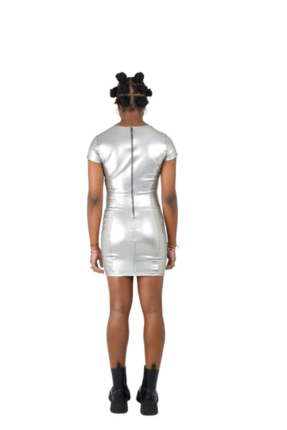 Silver Party Dress