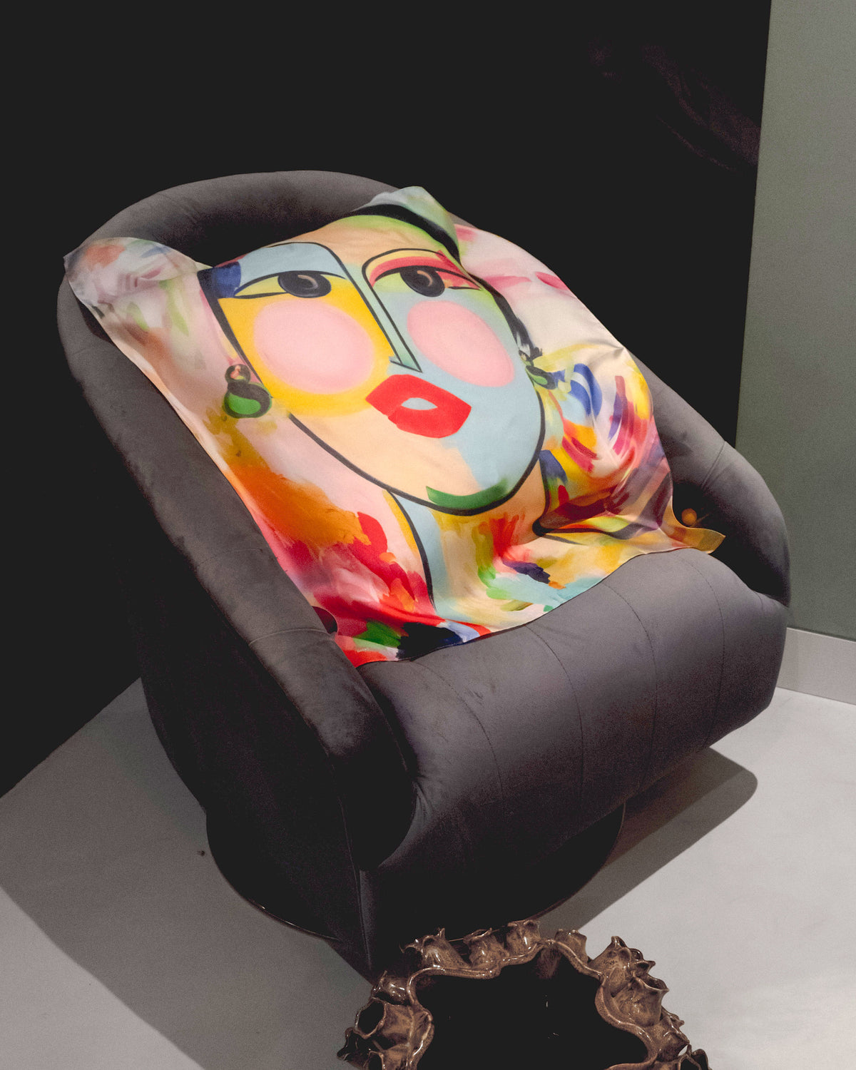 Nominal London Limited Edition Madame Jardin 100% Silk Scarf