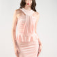 Iryna Dress, Stretch Velvet Midi