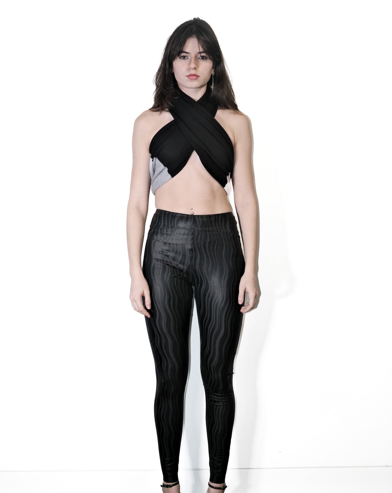 Nominal Black Latex Leggings