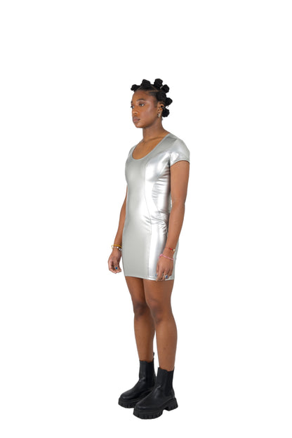 Silver Party Dress