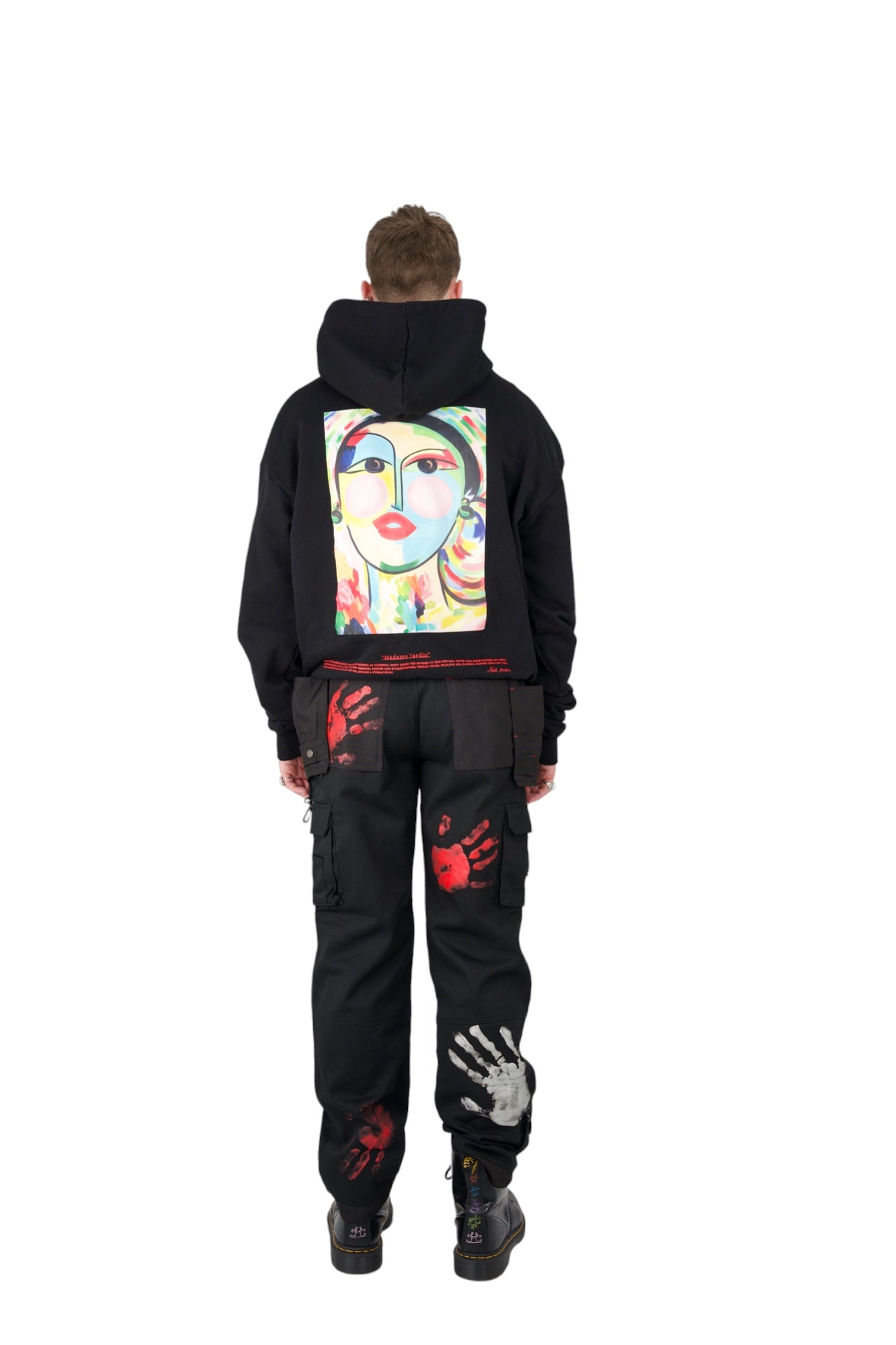 Nominal London Madame Jardin Art Collaboration Hoodie - Masculine Style