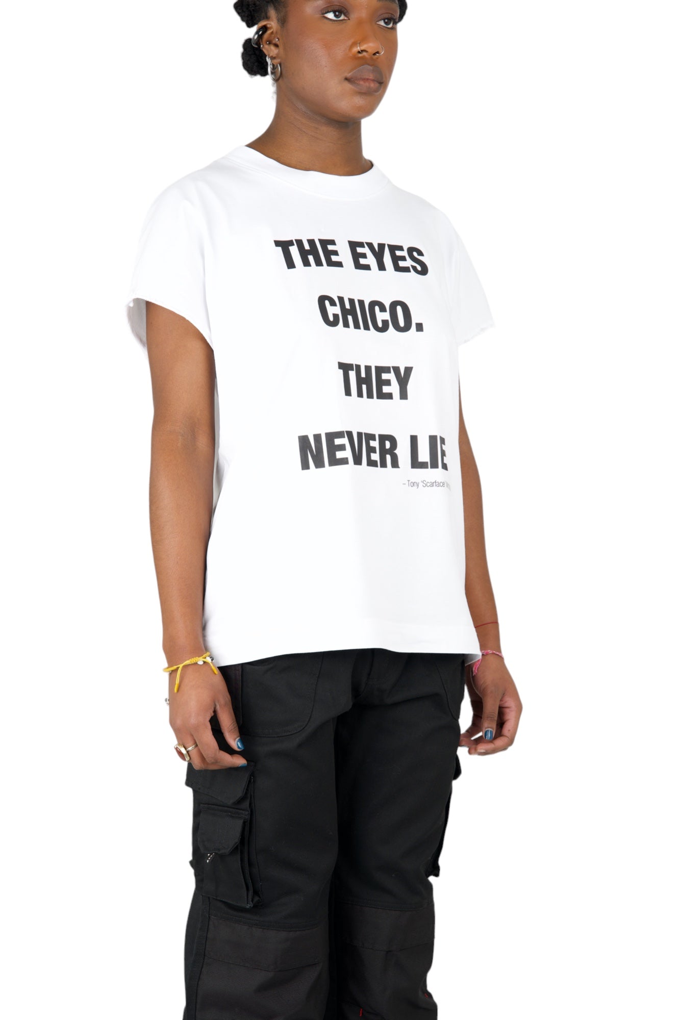 Scarface Chico T-Shirt - Drop Shoulder - Female Styling