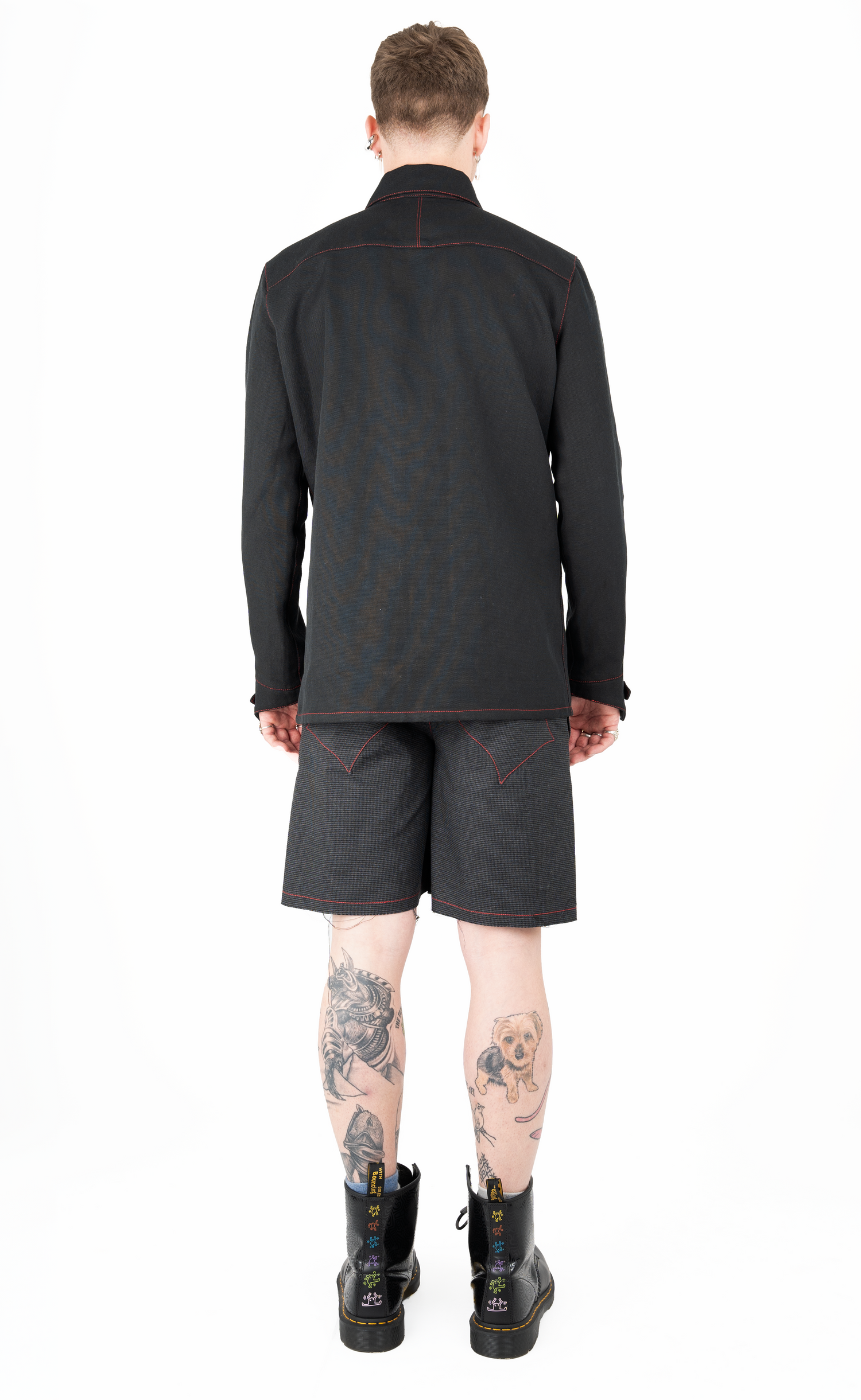 School Shirt Black - Nominal School of Defiance Uniform- Masculine Styling