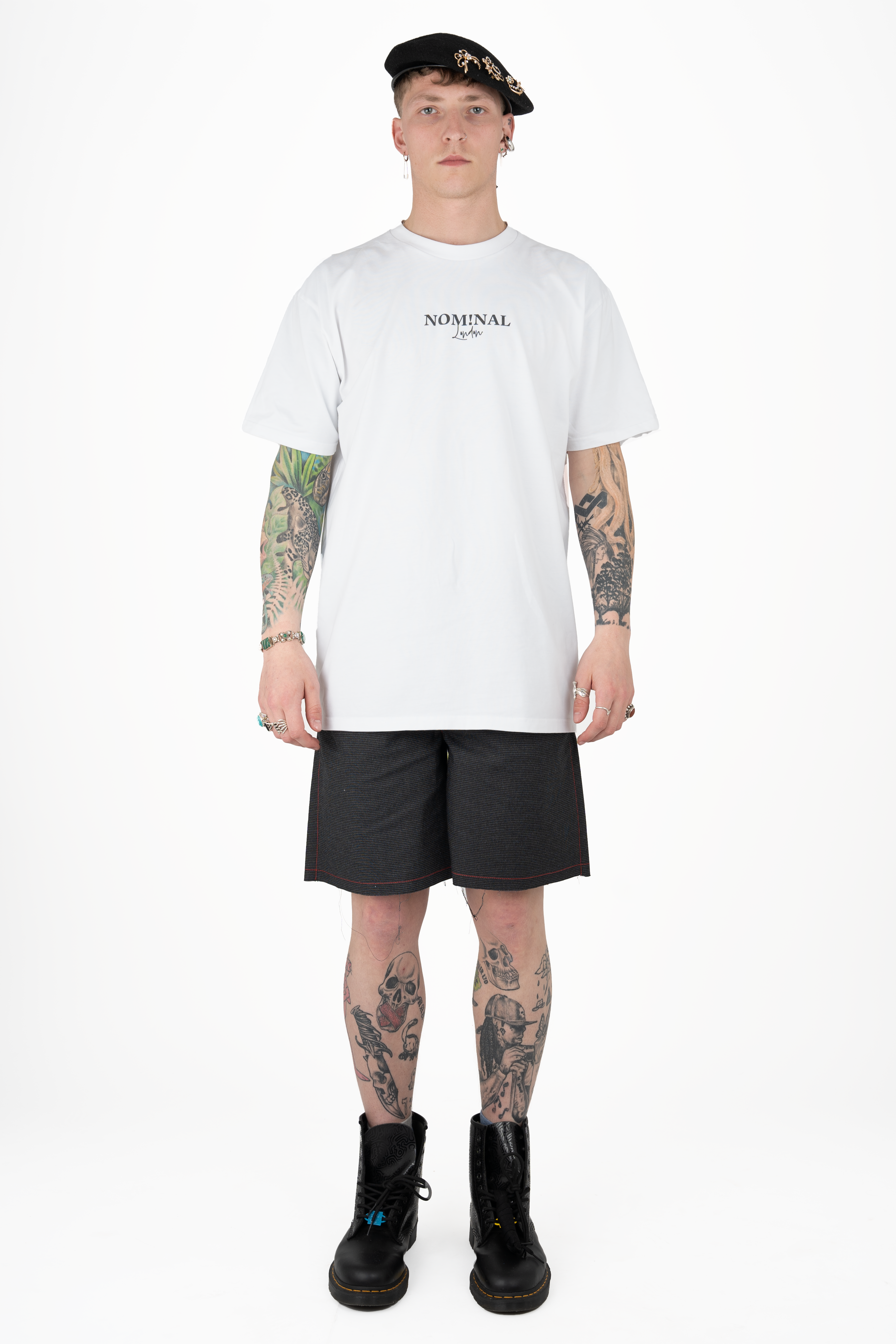 Nominal London White ICON T-shirt - Masculine Style