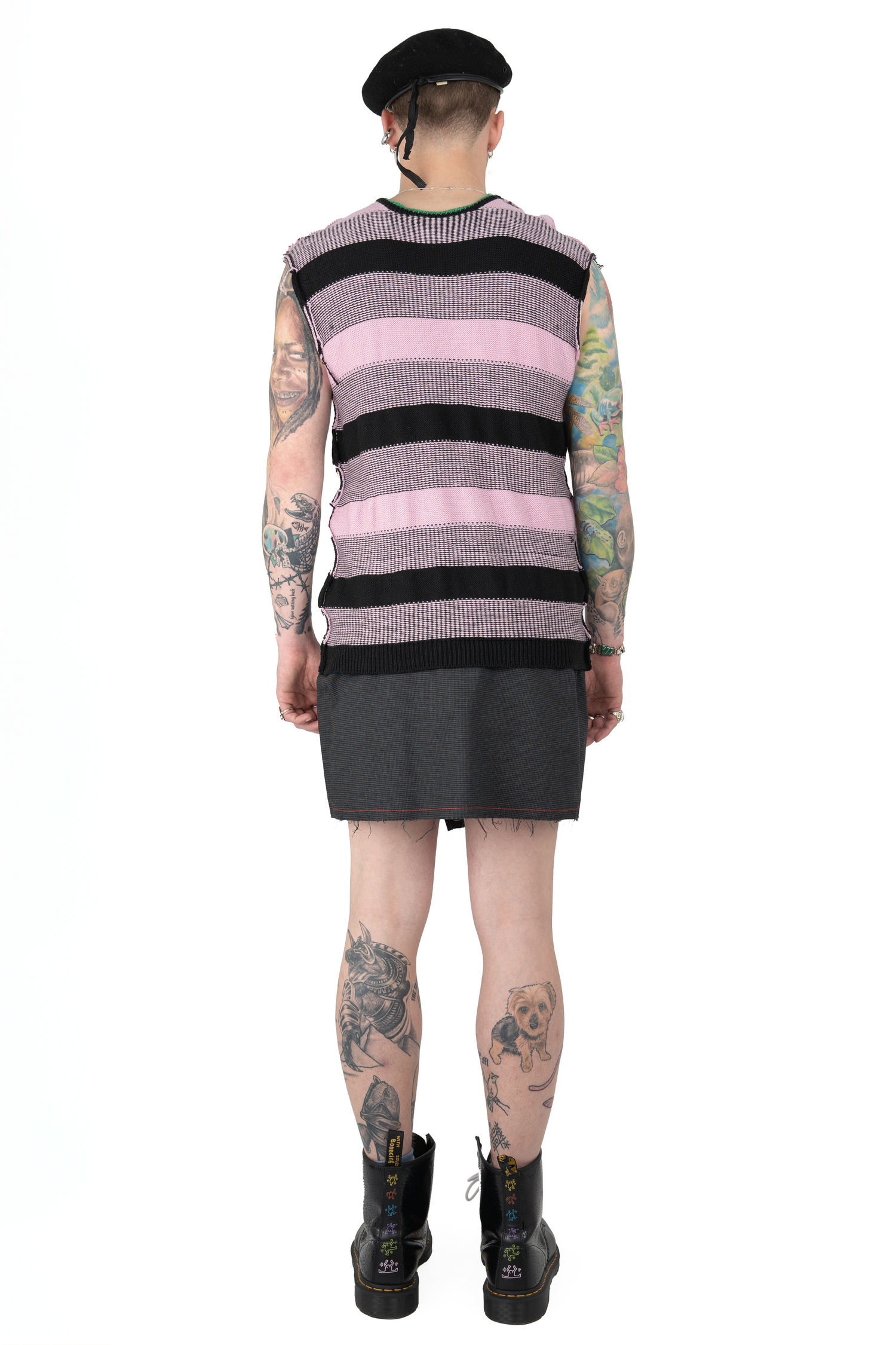 School Wrap skirt - The Nominal School of Defiance - Masculine styling