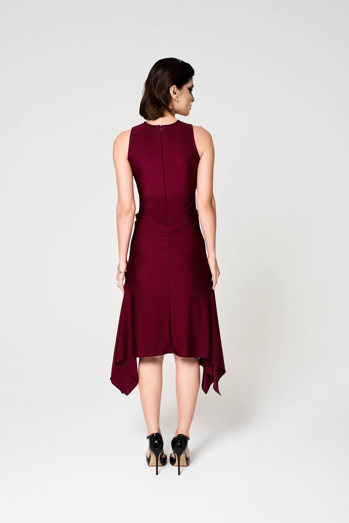 Charlotte Dress, Stretch Jersey Midi
