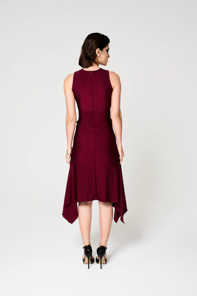 Charlotte Dress, Stretch Jersey Midi