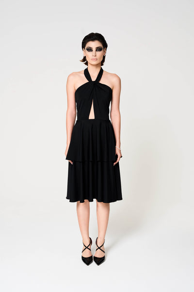 Marta Dress, Stretch Jersey Midi