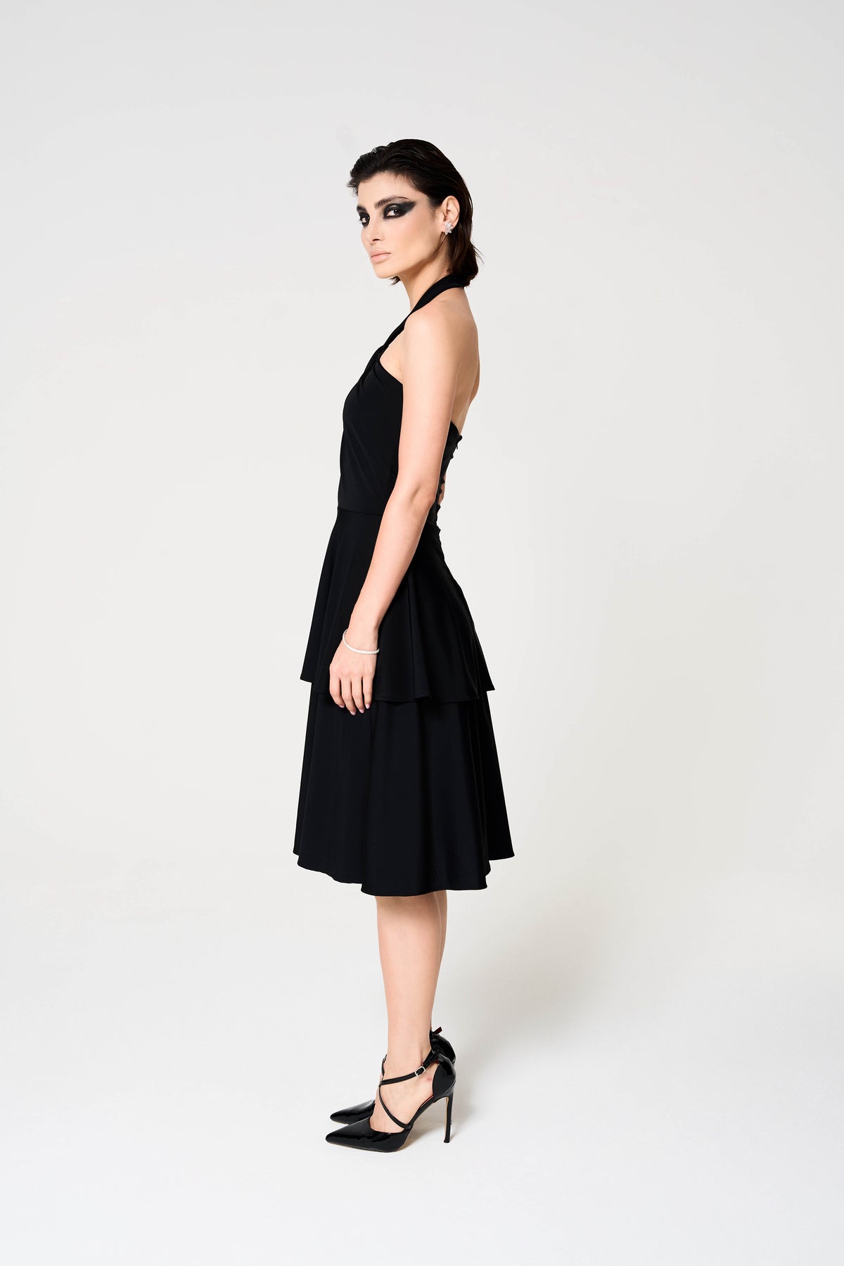 Marta Dress, Stretch Jersey Midi