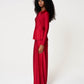 Layla Jump Suit, Stretch Jersey, Long Sleves