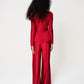 Layla Jump Suit, Stretch Jersey, Long Sleves