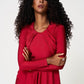 Layla Jump Suit, Stretch Jersey, Long Sleves