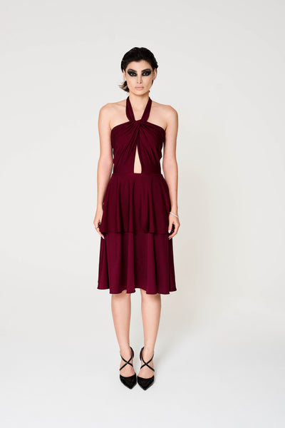 Marta Dress, Stretch Jersey Midi