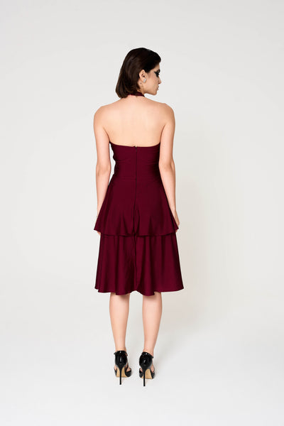 Marta Dress, Stretch Jersey Midi