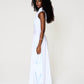 Nadia Dress, Stretch Jersey Long, Front Wrap